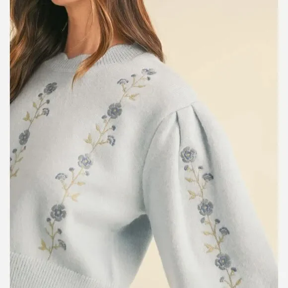 Mable/Anthropologie Meryl Scalloped Sweater - Picture 3 of 8